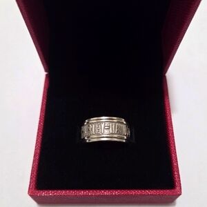 RARE! Harley-Davidson White Gold Ring